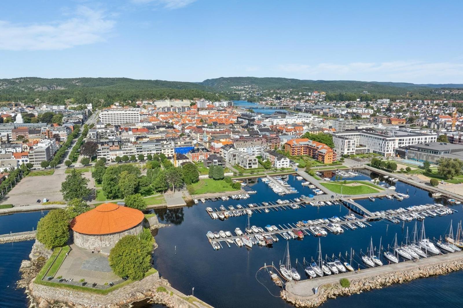 Kristiansand, Bystranda 59M2, 2 Soverom, 6 Senger公寓 外观 照片